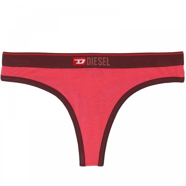 Diesel Ufst Starsy Thong, Hot Pink