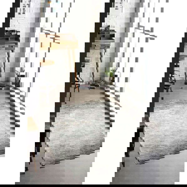 Poetic Grey Abstract Rug | Versatile Urban Charm | The Rugs