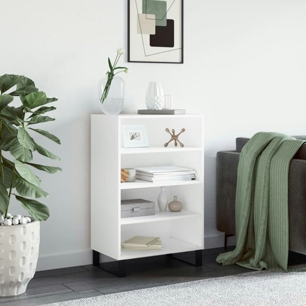 Berkfield Highboard White 57x35x90 cm Engineered Wood