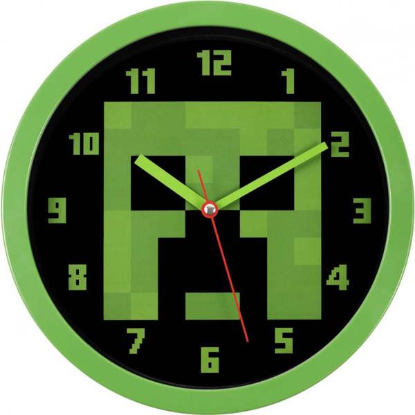 Character Watches Minecraft Wall Clock MIN3018