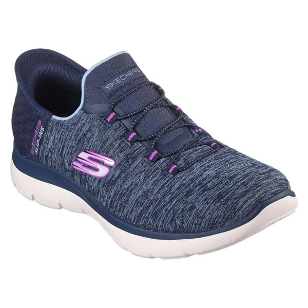 Skechers Summits Dazzling Haze Women's Trainers in Navy/Purple