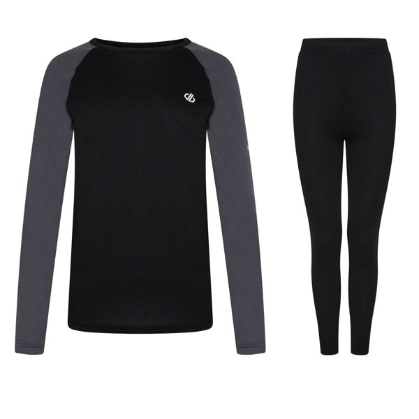 Dare 2B Women's Exchange III Base Layer Set - Black/Ebony