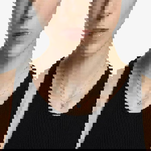 Swarovski Ladies Constella Silver Cubic Zirconia Necklace 5636706