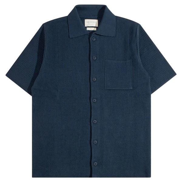Far Afield Heitor Knitted Short Sleeve Shirt
