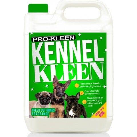 ProKleen Pro-kleen Kennel Kleen - Disinfectant, Cleaner, Sanitiser & Deodoriser - Concentrated Formula Kennel Cleaner 5L Fresh Cut Grass