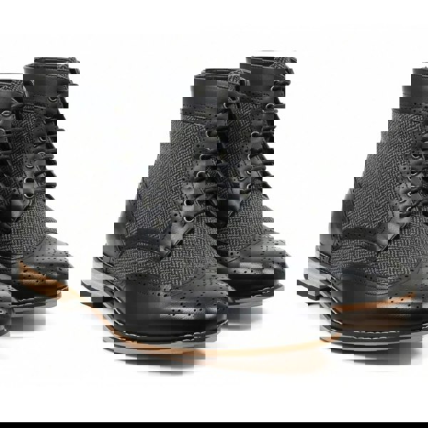 Dolcetto Men’s Wingtip Brogue Ankle Boots