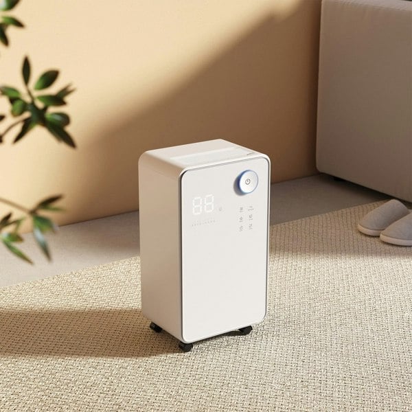 WiFi 16L LED Screen Display Dehumidifier with Wheels Dehumidifiers Living and Home