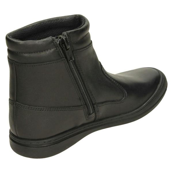 Clarks Girls Clarks Flower Detailed Ankle Boots ScooterGoGTX