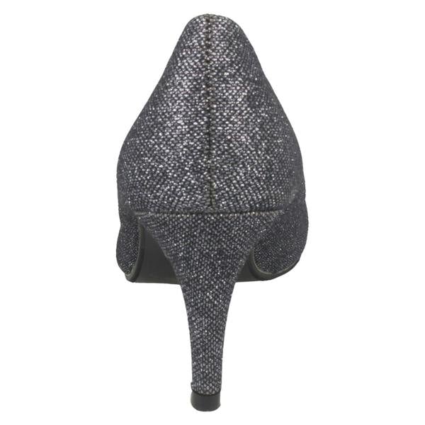 Anne Michelle Ladies Anne Michelle Mid Heel Court Shoes