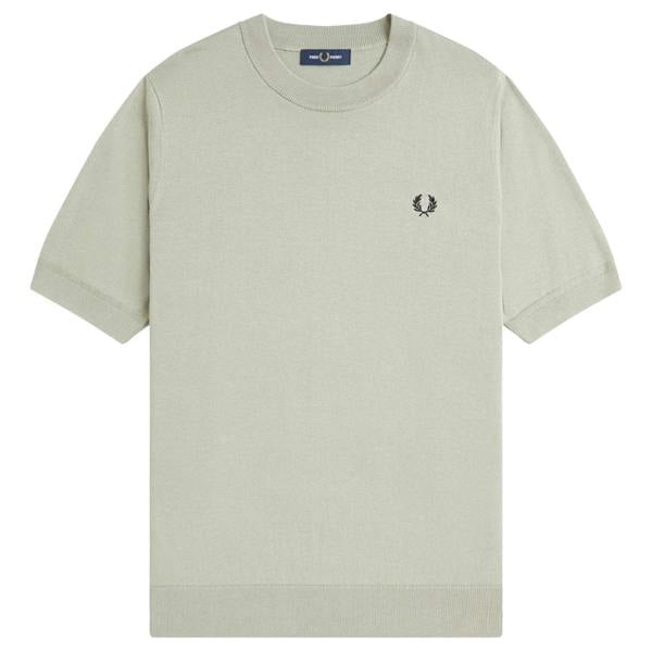 Fred Perry Cotton Knitted T-Shirt