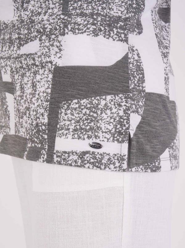 TIGI Abstract Mono Print Top
