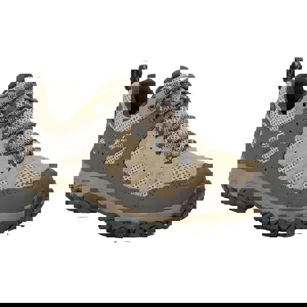 Regatta Womens/Ladies Edgepoint IV Low Walking Shoes - Soft Taupe/Treetop - 