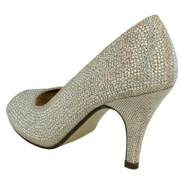 Anne Michelle Ladies Anne Michelle Open Toe Heels