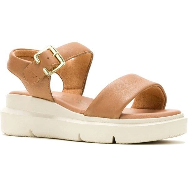 Hush Puppies Uplift Leather Women's Tan Sandals