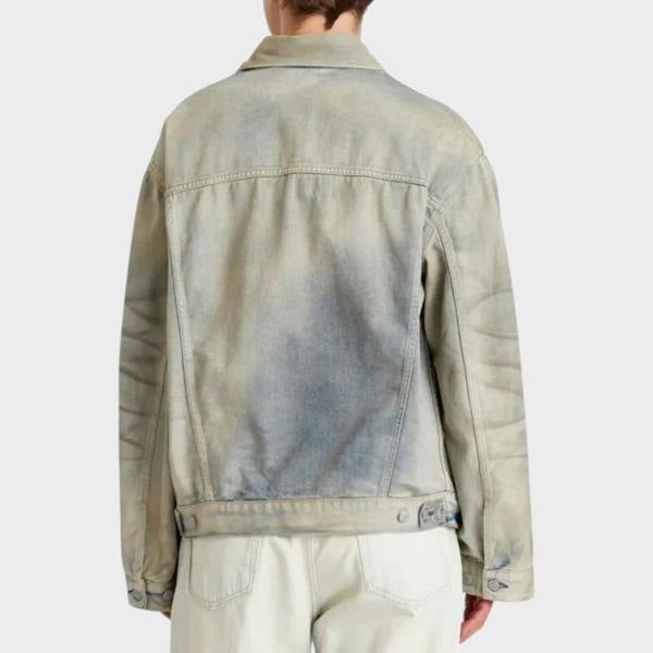 Acne Studios Robert U Carver Denim Jacket Light Blue