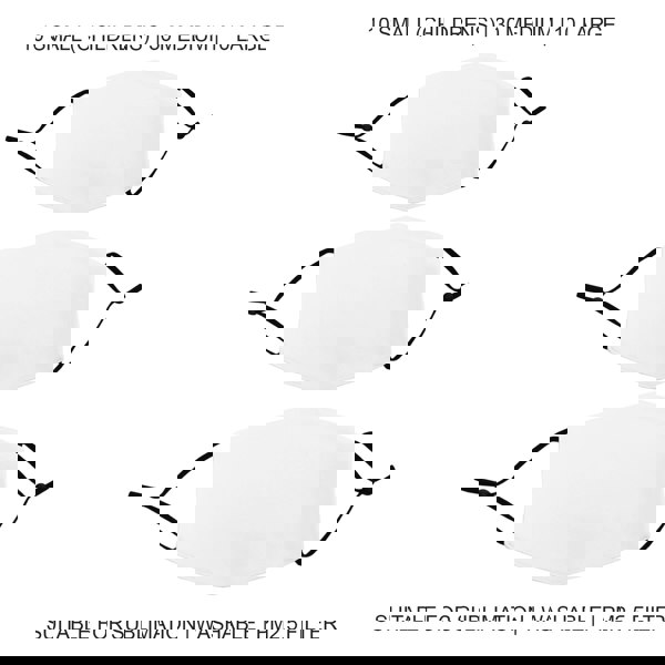 PixMax Face Masks Sublimation Blanks Bundle / 50 Pack