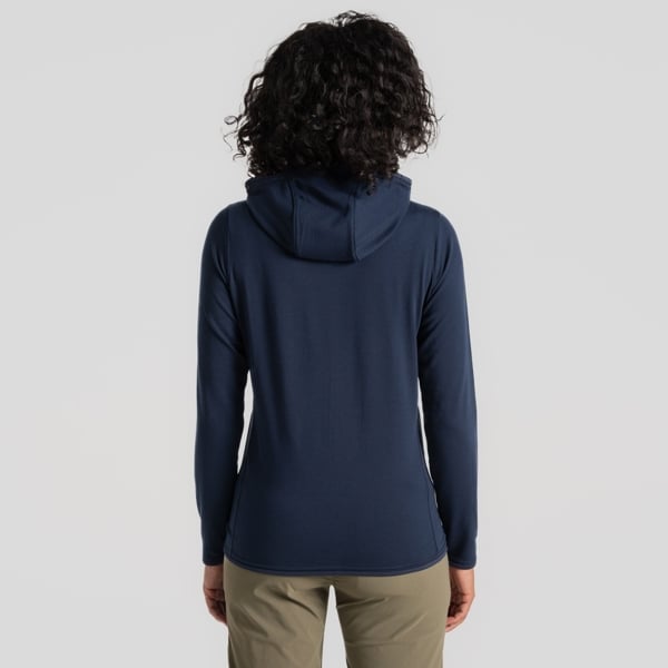 Craghoppers Women's Afia Nosilife Hooded Jacket - Blue Navy