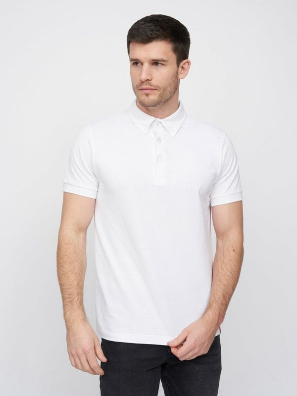 Duck and Cover Chilltowns Polo - White