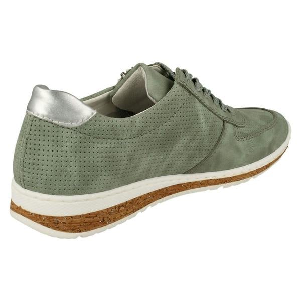 Rieker Ladies Sneakers By Rieker Zip Detailed Trainers N5127