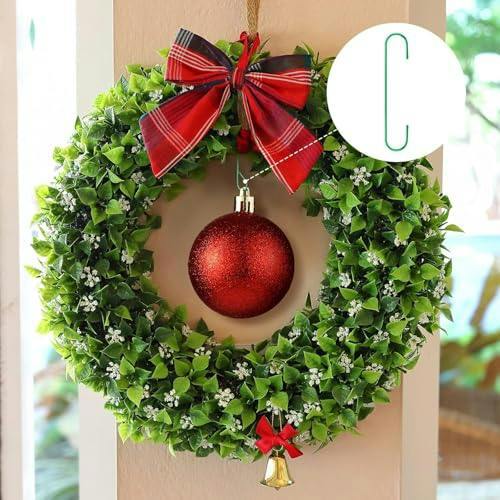 300 Pack Green Tree Decoration Hooks for Baubles, Garlands and Wreaths image 7