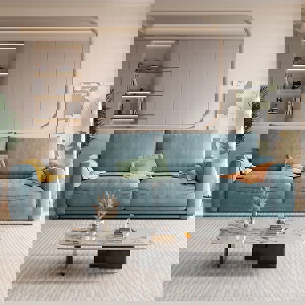 Ethan Knole Three Seater Corner, Four Seater Corner Sofa, Velvet-Rit Concept-Rit Concept