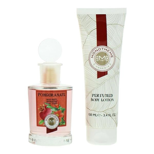 Monotheme Pomegranate Eau de Toilette 100ml + Body Lotion 100ml Gift Set for Her