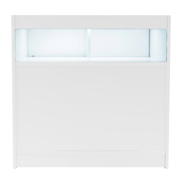 Monstershop Iris LED Shop Counter Set CM60 & 2 x B900 - White