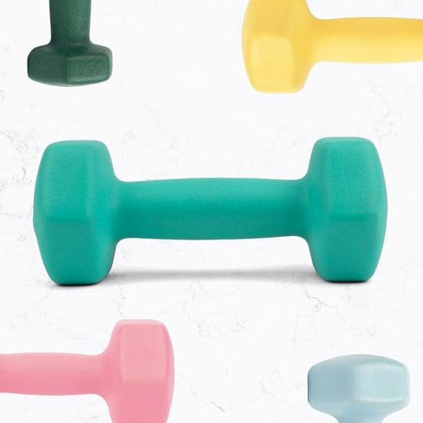 Myga Hex Dumbbell Pairs: 1kg to 10kg