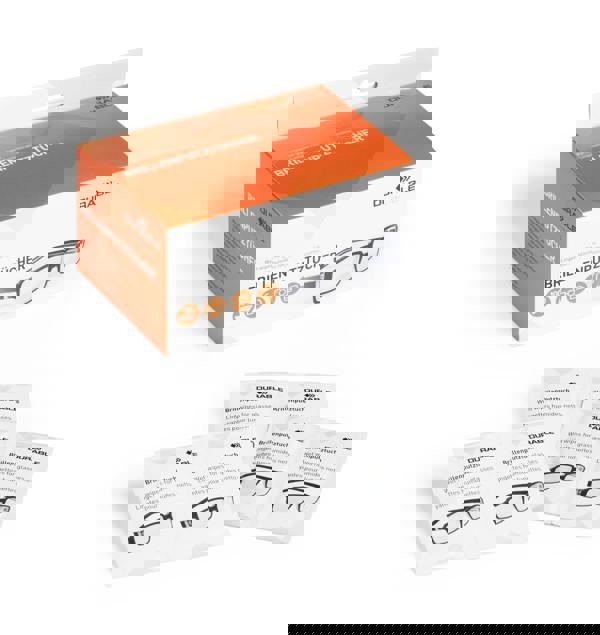 Durable Individually Wrapped Anti-Static Glasses Lens Wipes | 100 Pack