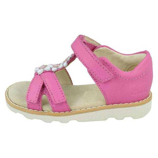 Clarks Girls Clarks Casual Sandals Crown Flower