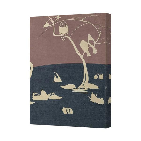 Benjamin Tate Design Duck Pond Canvas Wall Art Print Serenity Scene Home Decor