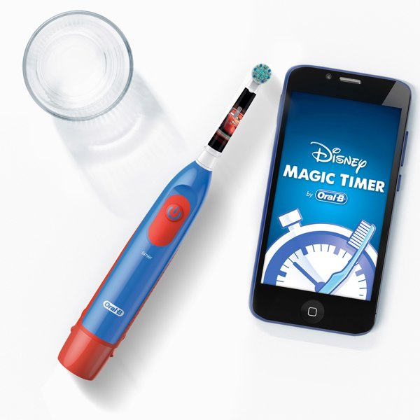 Oral-B Pro Battery Powered Toothbrush Featuring Cars Or Princesses Characters