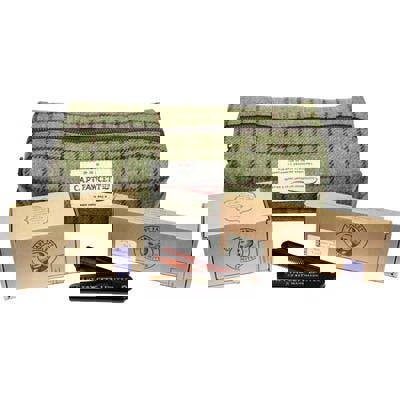 Captain Fawcett's Captain Fawcett Beard Care Kit with Tweed Wash Bag, Brush, Comb + Scissors