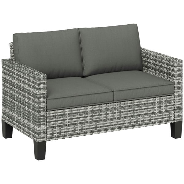 Rattan Loveseat
