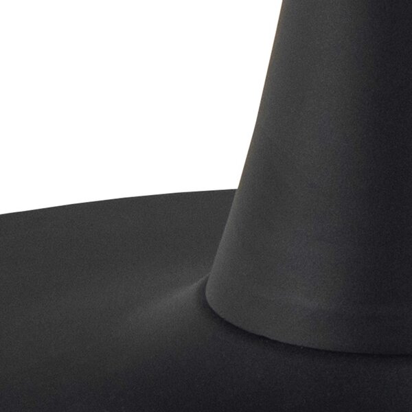 Wyld Haus Cloverfern Black Ceramic Square Dining Table