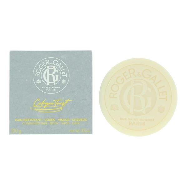 Roger & Gallet Cologne Twist Cleansing Bar 100g Body Face Hair