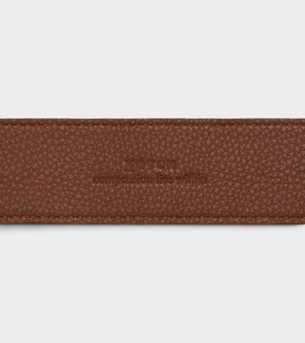 Votch Marley Vegan Bio-Based Bamboo Classic belt in brown