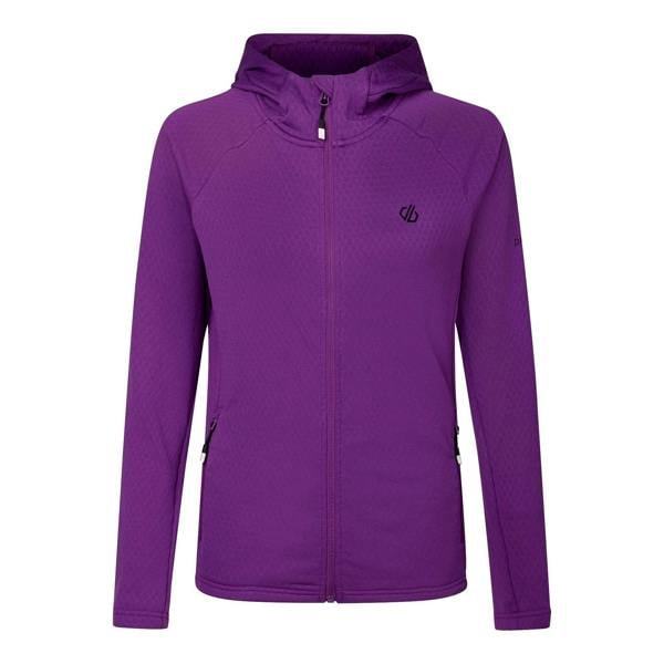 Dare 2B Womens/Ladies Ventura Stretch Hooded Midlayer - Amaranth - 