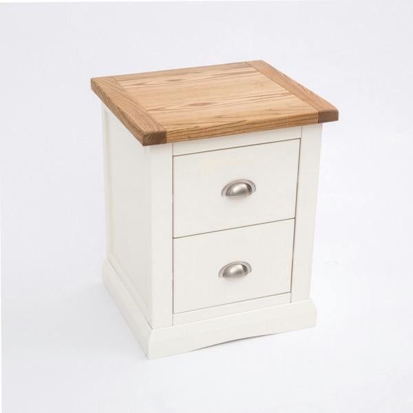 Cabinet Bits Cosenza 2 Drawer Bedside Table