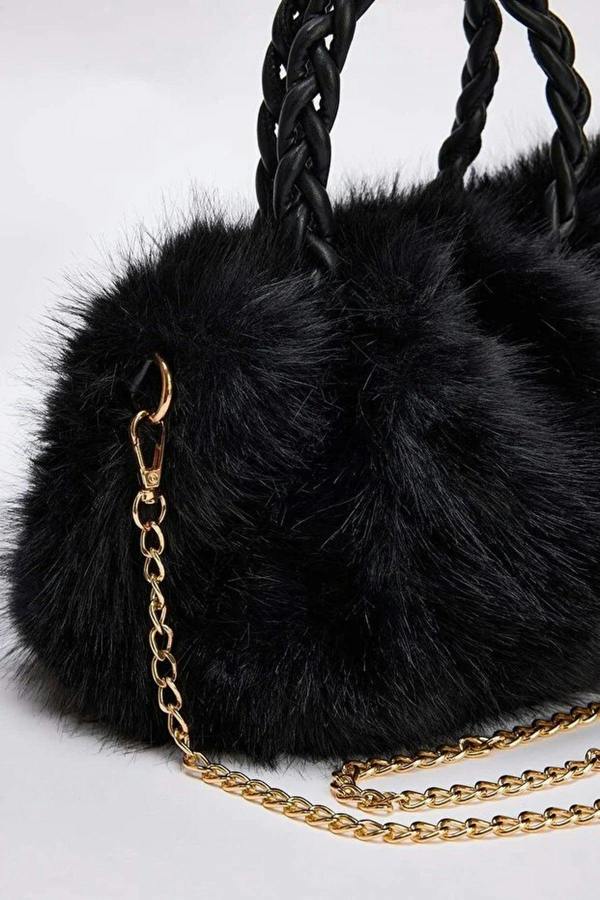 WOVCOR Fur Women's Shoulder and Handbag