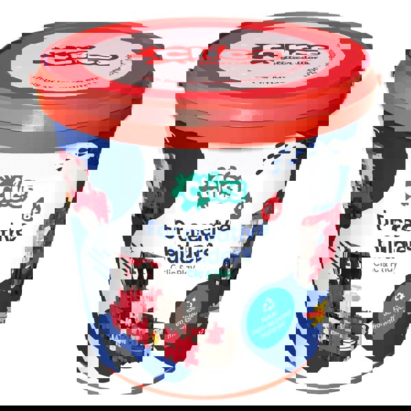 Clics Bucket Fire Edition Click and Play Bucket 127 Pieces