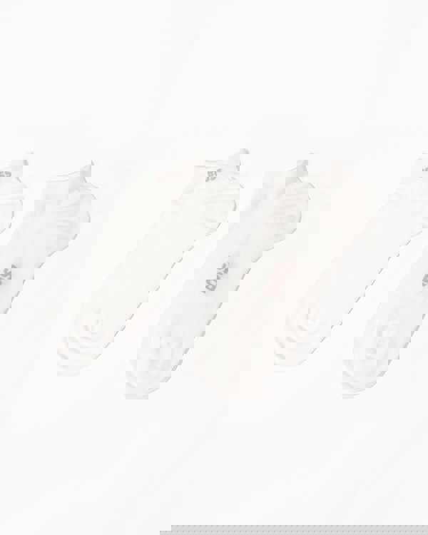 BOSS Orange Ankle Socks in a Bamboo-Viscose Blend - White 100