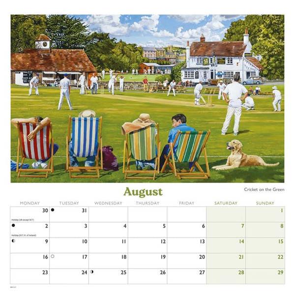 Trevor Mitchell, Countryside Memories Calendar 2027, Wall Calendars, Month To View, Travel, Gift