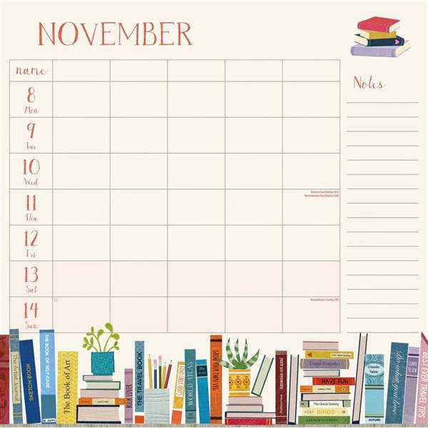 Georgia Breeze Family Organiser 2027, Family Planners, Week To View, Art, Gift