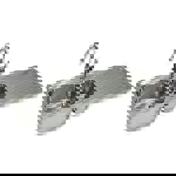 Kukoo Premium Stainless Steel Kitchen Sink & Confetti Tap