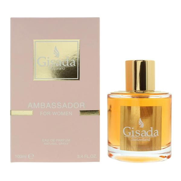 Gisada Ambassador Women Eau de Parfum 100ml Spray for Her