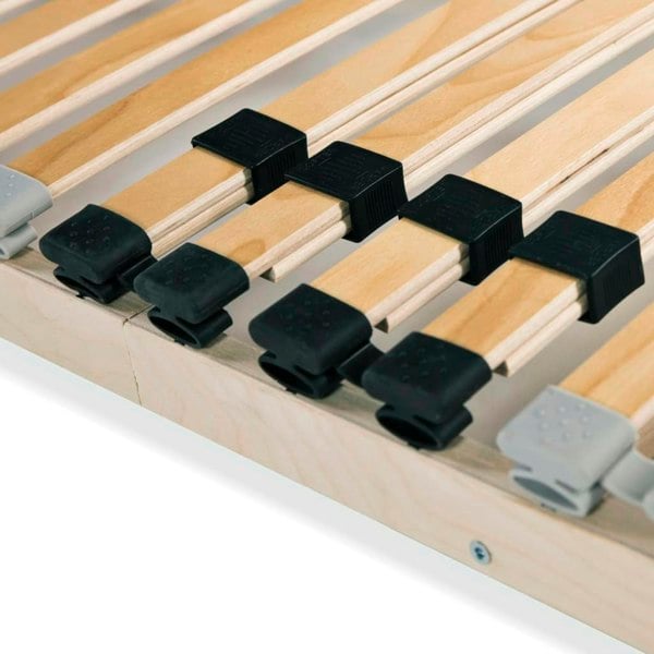 Berkfield Slatted Bed Base with 28 Slats 7 Zones 100x200 cm