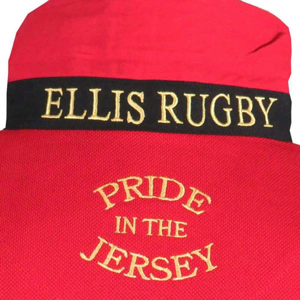 Wales Rugby Shirt Polo Vintage Style Collar