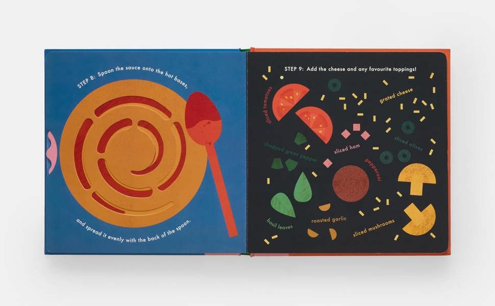 Pizza!: An Interactive Recipe Book (Cook In A Book) by Lotta Nieminen