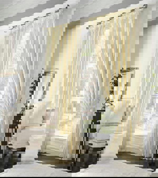 Luxury Living Adi Lined Pencil Pleat Curtains